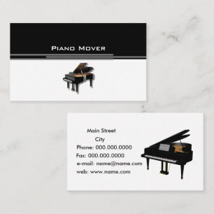 Cartão De Visita piano_mover