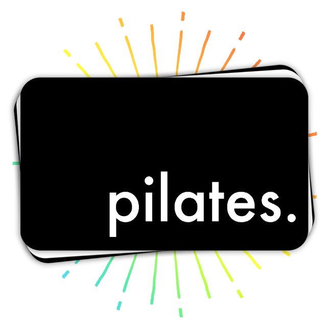 Cartão De Visita pilates. (cor personalizável) (Criador carregado)