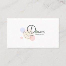 Cartão De Visita Pilatos - Letra O Pose | Monograma - Letra O Pilat