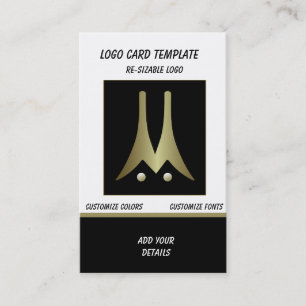 Cartão De Visita Piloto de Gráfico Aeronáutico de Drone Dourado