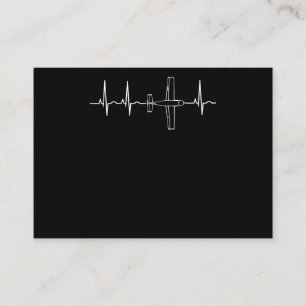 Cartão De Visita Piloto-piloto de avião Presente de Voo com Pulsaçã