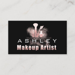 Cartão De Visita Pinça de Cinza da Carteira de Nomeação de Artista 