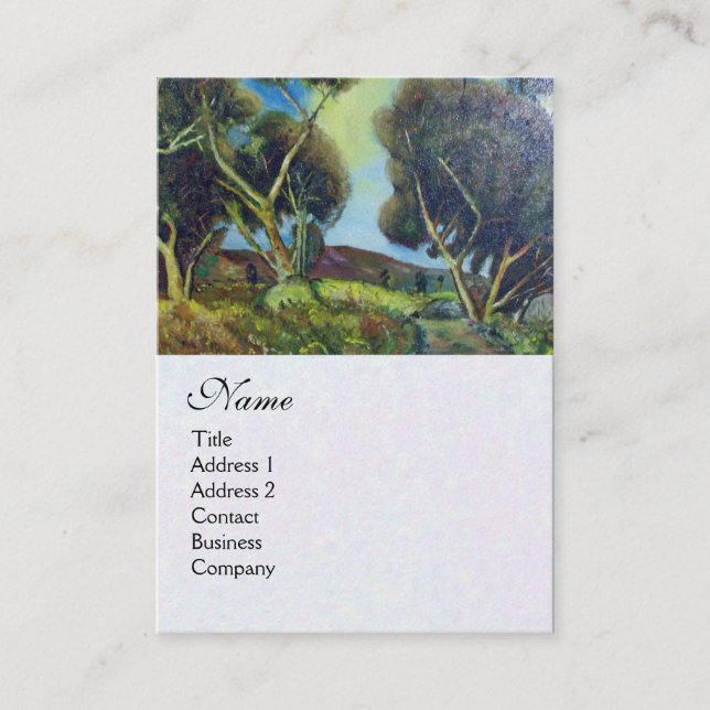 CARTÃO DE VISITA PINEWOOD NA TUSCÂNCIA (Frente)