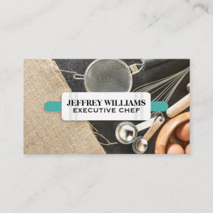 Cartão De Visita Pino de Rolagem Ingredientes De Banho