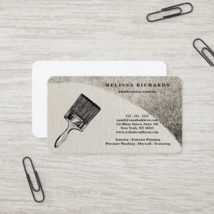 Cartão De Visita Pintor