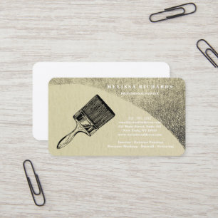 Cartão De Visita Pintor