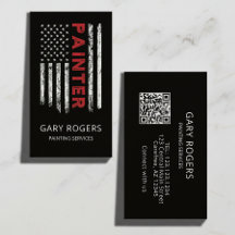 Pintor de Código QR Moderno Bandeira Americana