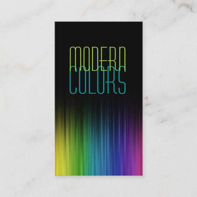 Cartão De Visita Pintor, Pintura, Arte, Construção, Cores (Frente)