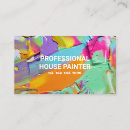 Cartão De Visita Pintor QR Personalizado