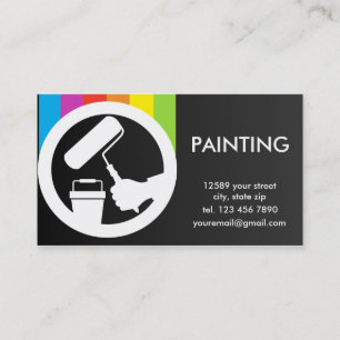 Cartão De Visita Pintura