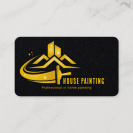 Cartão De Visita Pintura em casa