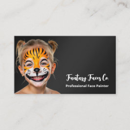 Cartão De Visita Pintura na face