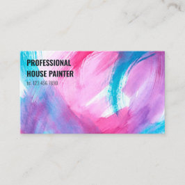 Cartão De Visita Pintura QR