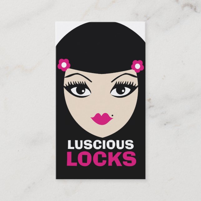 Cartão De Visita Pinup 311 bonito (Frente)