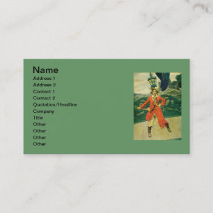 Cartão de visita Pirata