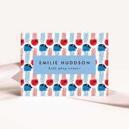 Cartão De Visita Pirate Jellyfish, Centro de Brincação, Centro de A