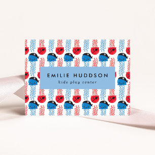 Cartão De Visita Pirate Jellyfish, Centro de Brincação, Centro de A