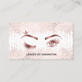 Cartão De Visita Piscar os olhos de artista de maquilhagem Lashes C