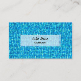 Cartão De Visita Piscina