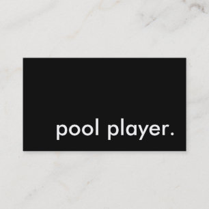 Cartão De Visita piscina.