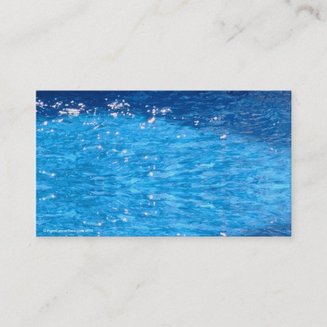 Cartão De Visita Piscina (Frente)