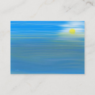 Cartão De Visita Piscina da maré