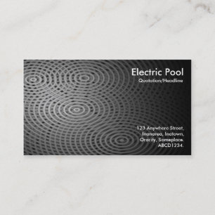 Cartão De Visita Piscina elétrica 06