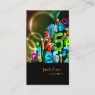 Cartão De Visita PixDezines 123, CPA/cores vivas