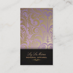 Cartão De Visita PixDezines Bellissimo Vintage Damask