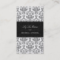 PixDezines Black Arianna Vintage Damask