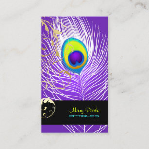 Cartão De Visita PixDezines disy background/paciock+filigree