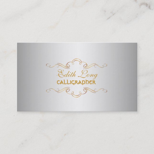 Cartão De Visita PixDezines disy color/pergaminhos antigos (Frente)