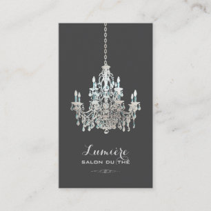 Cartão De Visita PixDezines lustre de prata falso + Azul-turquesa