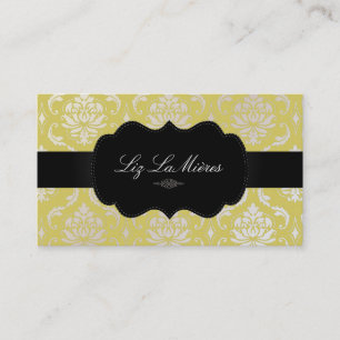 Cartão De Visita PixDezines Vendome Damask