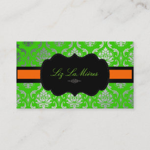 Cartão De Visita PixDezines Vendome Damask