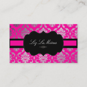 Cartão De Visita PixDezines Vendome Damask/DIY cor!