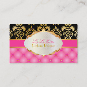 Cartão De Visita PixDezines vintage lys damask