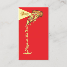 Cartão De Visita Pizza is the best business card