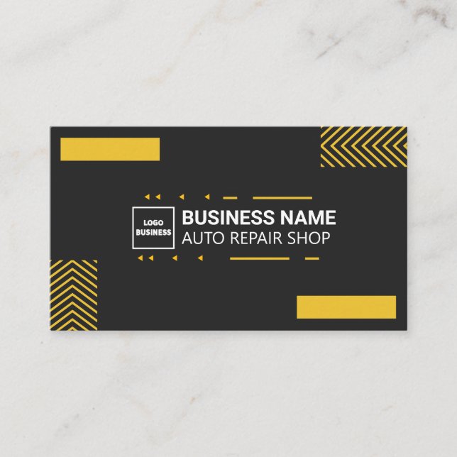 Cartão De Visita Placa BS do mecanismo profissional de Compro de re (Frente)