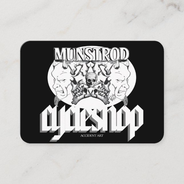 Cartão De Visita Placa ciclo (Frente)