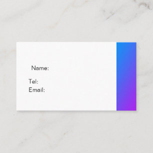 Cartão De Visita Placa de barramento púrpura básica