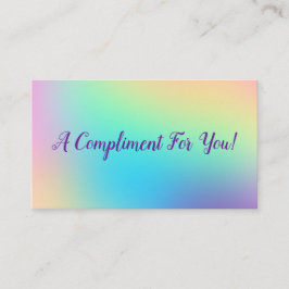 Cartão De Visita Placa de Complemento