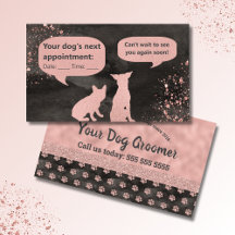 Placa de Compromisso do Cachorro de Impressão Dour