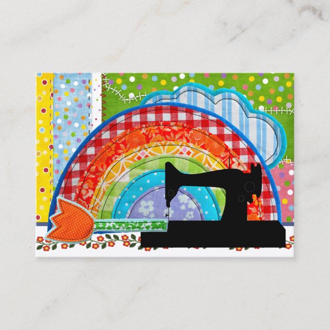 Cartão De Visita Placa de costura/de proteção - SRF (Frente)