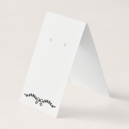 Cartão De Visita Placa de exibição de abertura autônoma com folha d