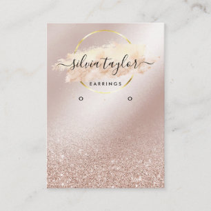 Cartão De Visita Placa de exibição de arte caligráfica