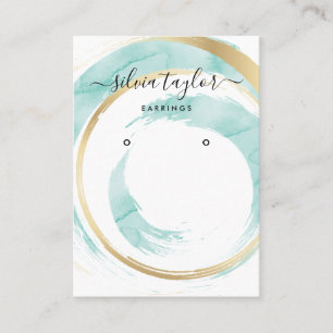 Cartão De Visita Placa de exibição de arte caligráfica