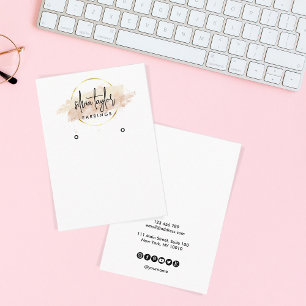 Cartão De Visita Placa de exibição de arte caligráfica