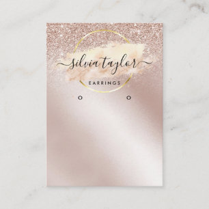 Cartão De Visita Placa de exibição de arte caligráfica