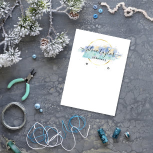 Cartão De Visita Placa de exibição de arte caligráfica, Enarrando